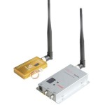 FPV 1.2Ghz 1.2G 8CH 1500mw Wireless AV Signal Sender TV Audio Video Transmitter Receiver for RC Car
